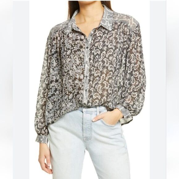 Free People Outfit - Skirt and Blouse - Picture 2 of 16